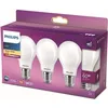 Image de Ampoules LED Philips - Pack de 3 - 60W - Blanc chaud