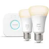 Image de Philips Hue, Ampoule, White Starter Set (E27, 1055 lm, 3x)