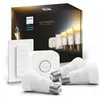Image de Kit de démarrage Philips Hue White Ambiance : 3 ampoules E27 + pont + télécommande