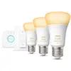 Image de Philips Hue, Ampoule, White Ambiance Starter Set (E27, 1100 lm, 3x)