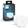 Image de Module d'interrupteur mural - PHILIPS HUE - Pack de 2 - Blanc - Compatible Alexa - Intérieur