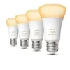 Image de Philips hue white ambiance pack 4 bombillas led inteligentes e27 6w luz blanca cálida a fría