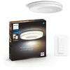 Image de Philips White Ambiance BEING Plafonnier 32W - Blanc (télécommande incluse), compatible Bluetooth