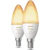 Image de Philips Hue, Ampoule, White Ambiance BT (E14, 470 lm, 2x)