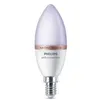 Image de Ampoule LED bougie connectée PHILIPS - WIZ - EyeComfort - multicolore - 4,9W - 470 lumens - E14 - 93208