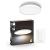 Image de Philips Hue White Ambiance AURELLE Panneau LED Ø 39.5 cm 28W - Blanc (télécommande incluse)