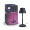 Image de Lampe connectée Philips Hue Go portable Noir