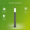 Image de Lampadaire D'Extérieur Philips Utrecht - Anthracite - 20W - Résistant Aux Intempéries