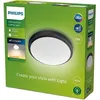 Image de Plafonnier DORIS - 6W - 2700 Kelvin - IP54 - Noir