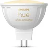 Image de Ampoule connectée - PHILIPS HUE - MR16 - Lumiere blanche - Compatible bluetooth - Fonctionne avec App et voix