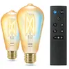Image de WiZ, Ampoule, transparent (E27, 640 lm, 2x)
