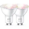 Image de WiZ, Ampoule, Tunable White + Color (GU10, 345 lm, 2x)