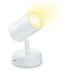 Image de TechBrey Lampe Murale LED Dimmable CCT Sélectionnable Smart WiFi+Bluetooth 4.9W Un Spot WiZ Imageo Blanc