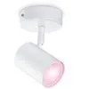 Image de WiZ IMAGEO WiZ Spots 1x5W W 22-65K RGB 871951455187900 Plafonnier LED 5 W blanc chaud blanc