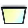 Image de WiZ, Plafonnier, Panel Plafonnier Carré Tunable White 3400lm Noir Pack individuel (3400 lm)