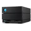 Image de LaCie 2big Dock matrice de disques 48 To Bureau Noir STLG48000400