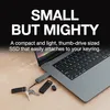 Image de Seagate Ultra Compact STMX2000400 - SSD - 2 To - externe (portable) - USB 3.2 Gen 2 (USB-C connecteur) - gris foncé - avec Seagate Rescue Data Recovery
