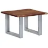 Image de vidaXL Salontafel met natuurlijke randen 60x60x40 cm acaciahout247826