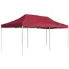 Image de vidaXL Partytent professioneel inklapbaar 6x3 m aluminium wijnrood45504