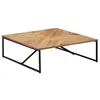 Image de vidaXL Table Basse Table d'Appoint Bout de Canapé Chambre à Coucher Table de Salon Salle de Séjour Intérieure Bois d'Acacia Solide