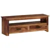 Image de vidaXL Meuble TV 118 x 30 x 40 cm Bois de Sesham massif