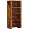 Image de vidaXL Bibliothèque Armoire à Livres Etagère à Livres Support de Rangement Stockage Etagère de Rangement Salon Salle de Séjour Bois de Sesham Massif 247717