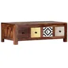 Image de Table basse 90x50x30 cm Bois massif