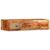 Image de Table console murale 100x25x20 cm Bois massif
