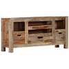 Image de vidaXL Buffet Gris 100x30x50 cm Bois massif247751