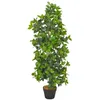 Image de vidaXL Kunstplant met pot laurierboom 120 cm groen280180