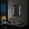 Image de vidaXL Badkamerspiegel LED 60x80 cm144703
