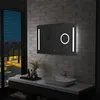 Image de vidaXL Badkamerspiegel LED met aanraaksensor 100x60 cm144741