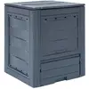 Image de Composteur de jardin Gris 60 x 60 x 73 cm 260 L