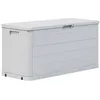 Image de Boîte de rangement de jardin 280 L Gris clair