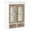 Image de Armoire murale Blanc 49x22x59 cm Bois d ingénierie