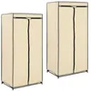 Image de 2 pcs Garde robes Crème 75x50x160 cm