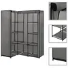 Image de Garde robe d angle Gris 130 x 87 x 169 cm
