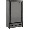 Image de Garde robe Gris 87 x 49 x 159 cm Tissu