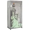 Image de Garde robe New York 75x45x160 cm Tissu