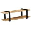 Image de vidaXL Meuble TV 130 x 40 x 40 cm Bois de manguier massif