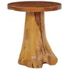 Image de Table basse 40x40 cm Bois de teck massif