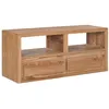 Image de Meuble TV 90x30x40 cm bois de teck solide