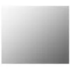 Image de vidaXL Miroir sans Cadre Miroir Mural Rectangulaire Salon Salle de Bain Chambre Maison Intérieur Durable Réfléchissant 70x50 283645