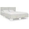 Image de vidaXL Bedframe natuurlijk rattan grijs 160x200 cm283092