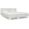 Image de vidaXL Bedframe natuurlijk rattan grijs 180x200 cm283093
