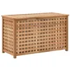 Image de Coffre de blanchisserie 77,5x37,5x46,5 cm Bois massif de noyer
