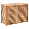 Image de Coffre à linge 87,5x46x67 cm Bois de noyer massif