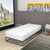 Image de Matelas ressort 90x200 cm vidaxl accueil moelleux soutien ferme epaisseur 20 cm 7 zones housse de matelas