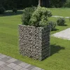 Image de vidaXL Gabion plantenbak verhoogd 90x50x100 cm gegalvaniseerd staal143568