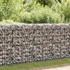 Image de Mur de gabion Acier galvanisé 630x30x100 cm
